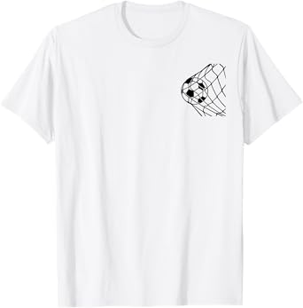 Soccer Ball Player Graphic Soccer Lover Fans Boys Girl Adult T-Shirt