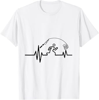 I Love Run Electrocardiogram Runner with Funny Beer T-Shirt