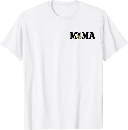 Mama Bee Cute Beekeeping 1st Birthday Matching Family Mom T-Shirt