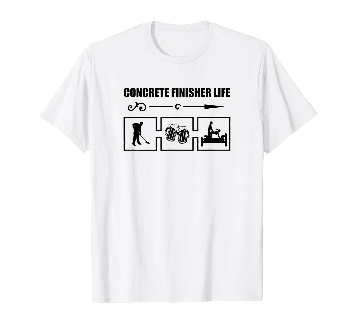 Concrete finisher life T-Shirt