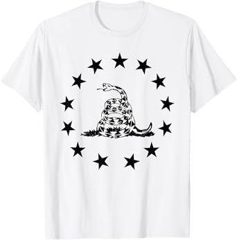 Betsy Ross Gadsden Flag T-Shirt