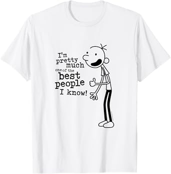 Diary of a Wimpy Kid I'm The Best People I Know T-Shirt