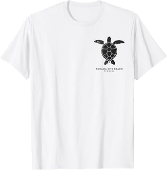 Panama City Beach Florida FL Diving Vacation Sea Turtle T-Shirt
