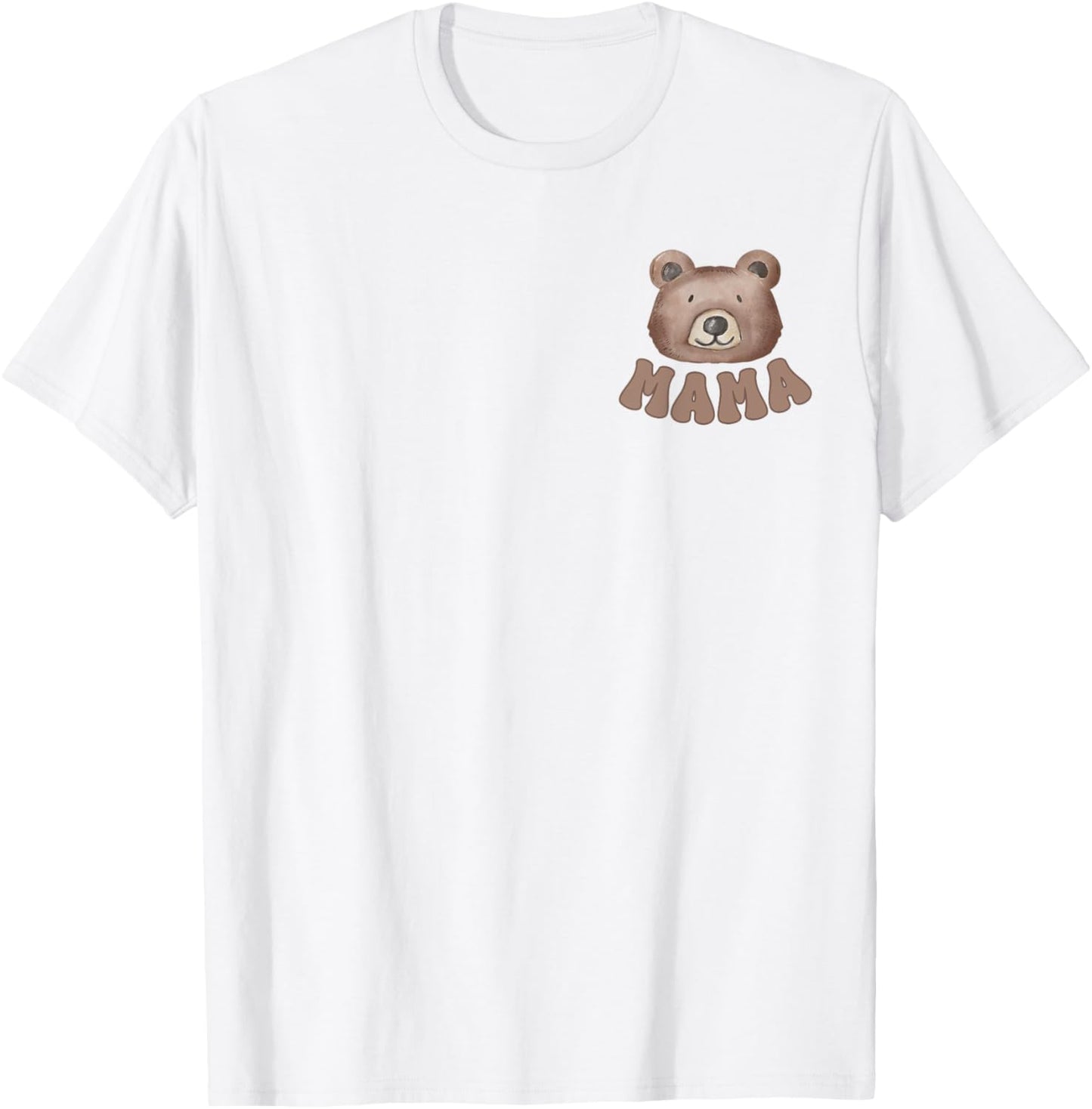 Mama Teddy Bear 1st Birthday Boy Girl Family Matching Party T-Shirt
