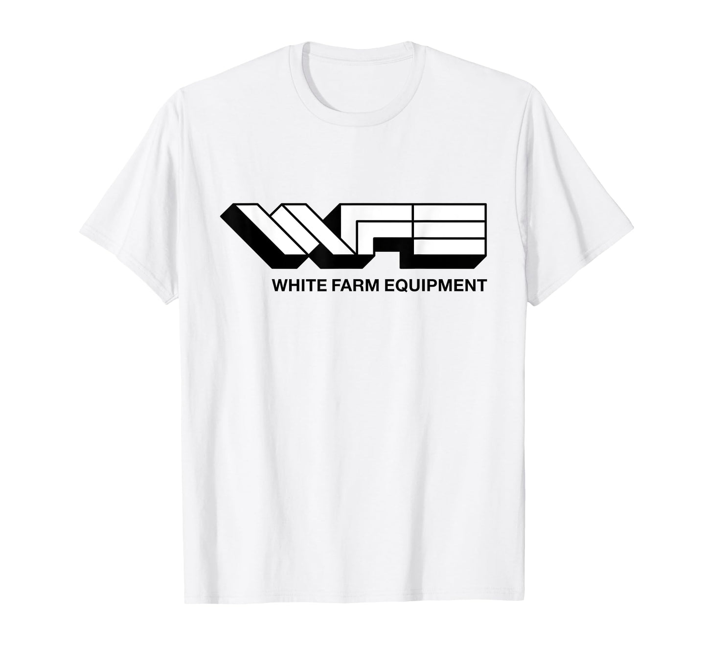 Vintage White Farm Equipment Enthusiast Graphic product T-Shirt