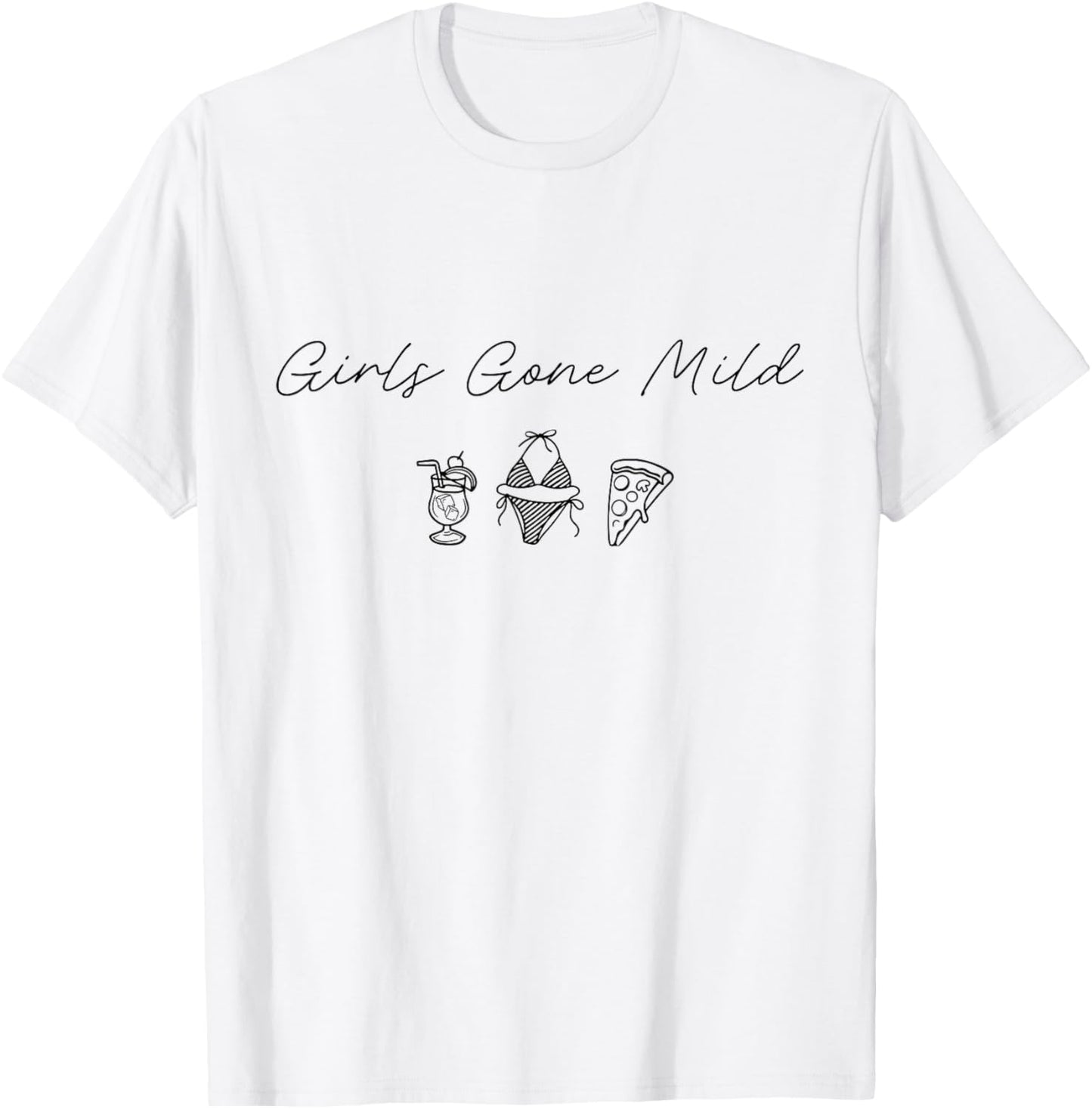 Girls Gone Mild Party Girls Bachelorette Party Summer Beach T-Shirt