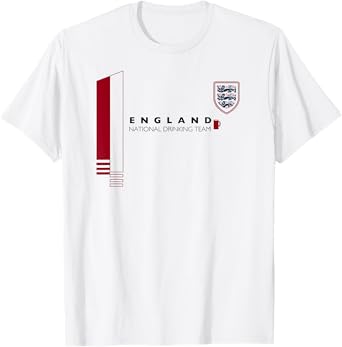England National Drinking Team | English Beer Pride T-shirt