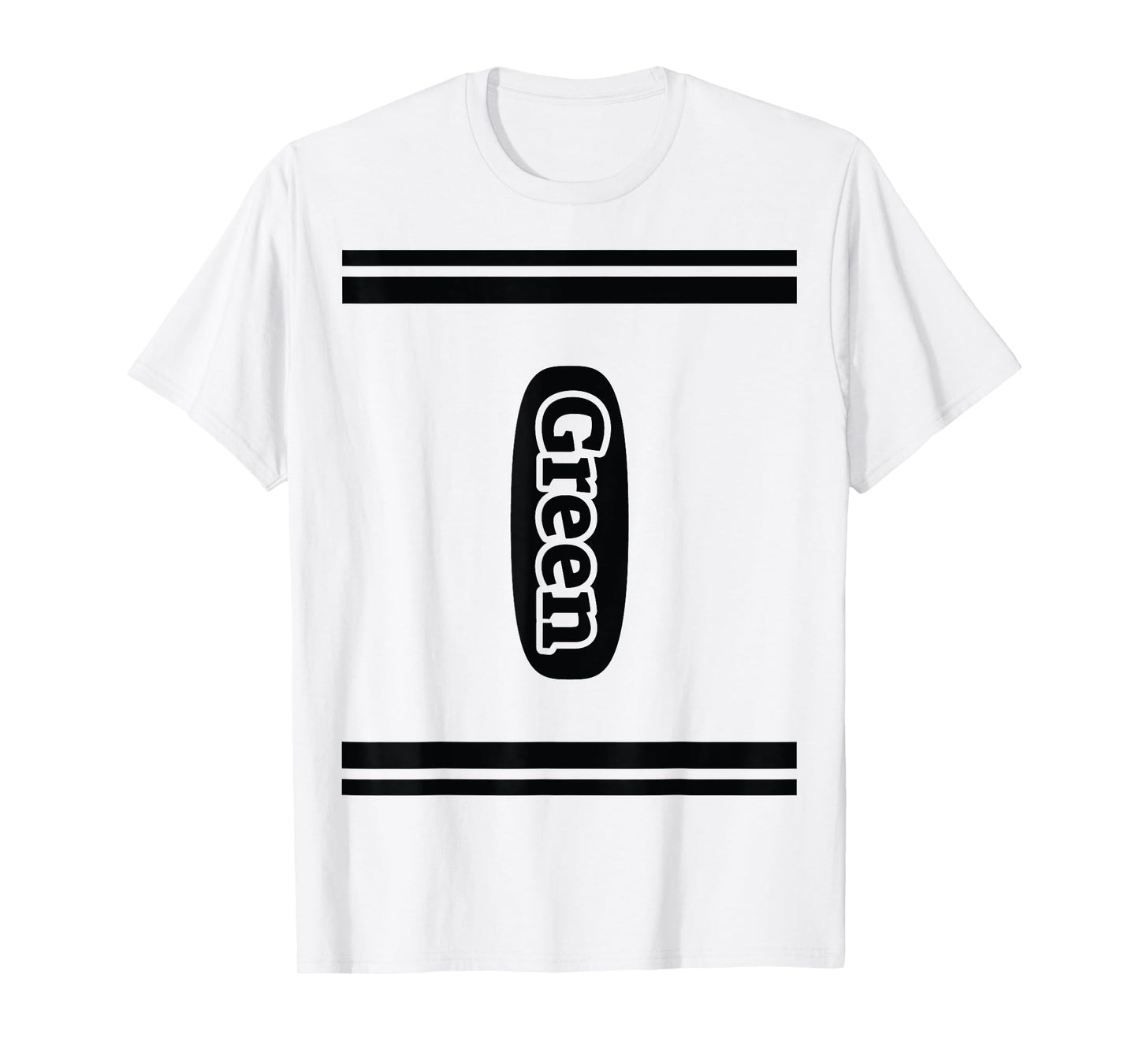Crayon Green Costume T-Shirt