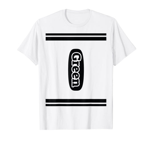 Crayon Green Costume T-Shirt