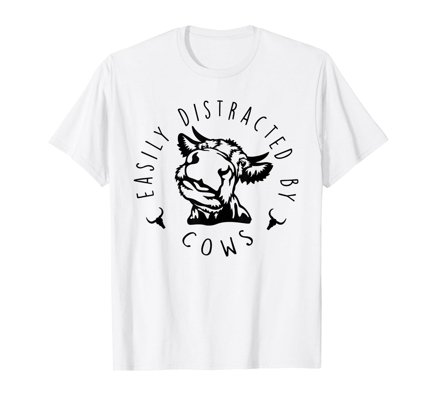Easily Distracted By Cows T-Shirt