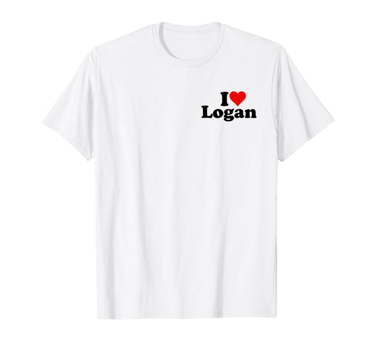 I LOVE HEART LOGAN T-Shirt