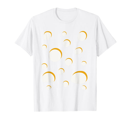 Cheese Costume Tee Cute Halloween Yellow Cheese Costume T-Shirt