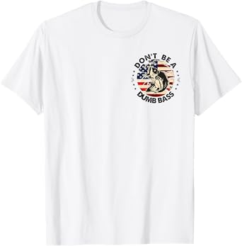 Retro Fishing American Flag Fish Mens Pocket Fisherman T-Shirt
