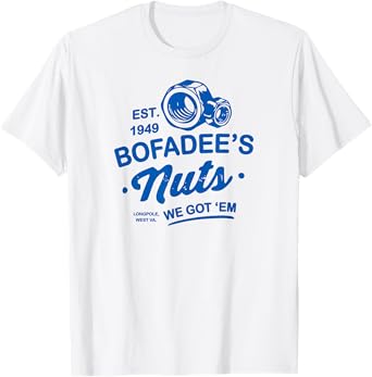 Bofadee's Nuts Funny Tee Design T-Shirt