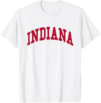 INDIANA - Throwback Design T-Shirt