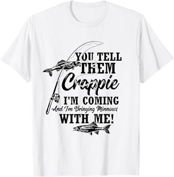 Crappie Fishing Angler T-Shirt