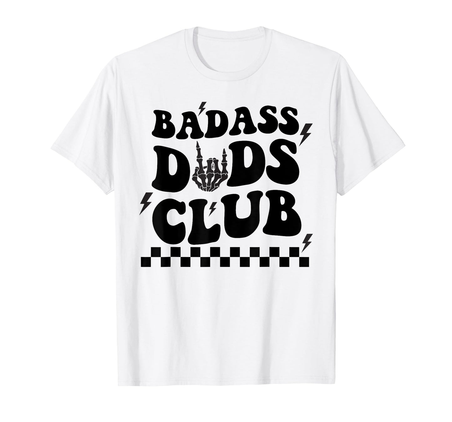 Badass Dads Clubs, Cool Dad Club, Funny Fathers Day T-Shirt