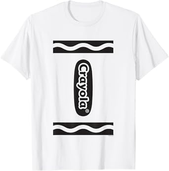Crayola Halloween Colorful Vintage Crayon Costume T-Shirt