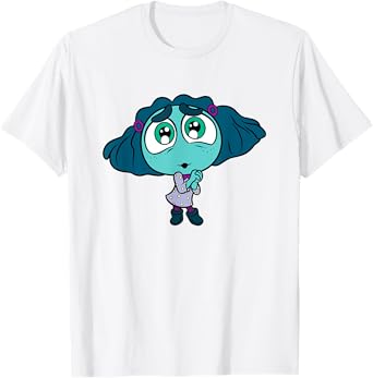 Disney Pixar Inside Out 2 Little Cute Envy Big Eyes Portrait T-Shirt