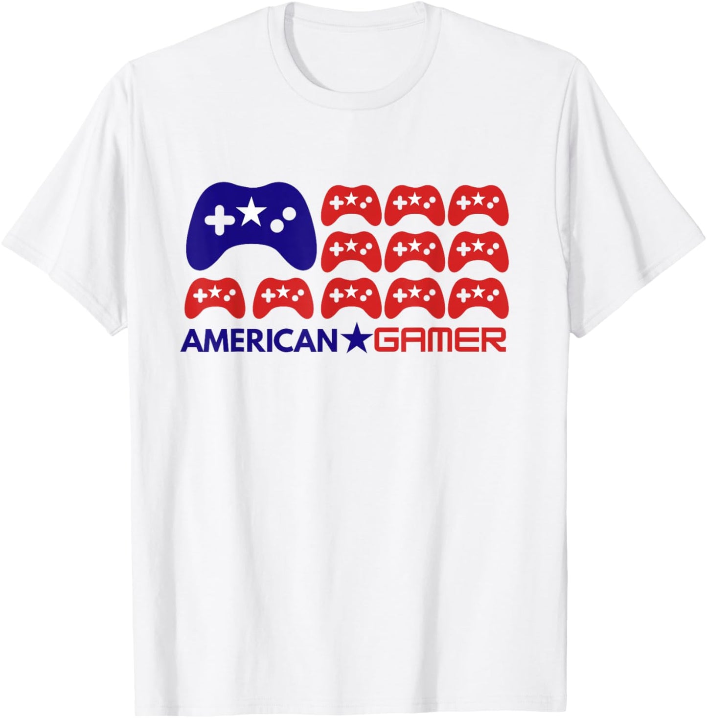 Summer American Gamer July Boy T-shirt