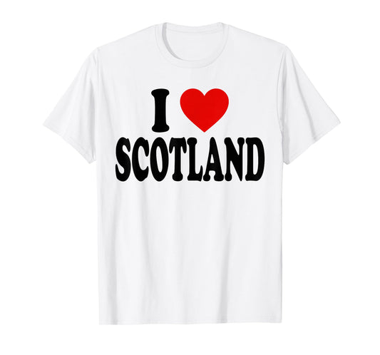 I HEART LOVE Scotland T-Shirt