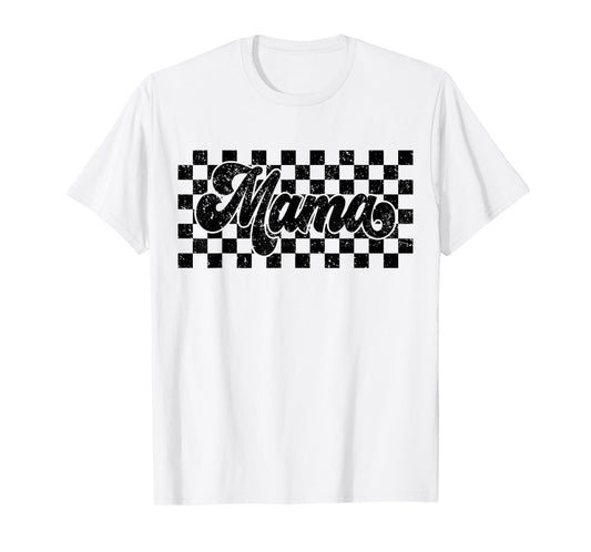 Race Mama Mom Life Motocross Mom Racing Racer Dirt-Bike Mama T-Shirt