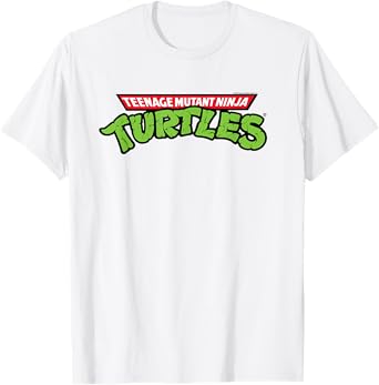 Teenage Mutant Ninja Turtles Classic TMNT Logo Retro T-Shirt