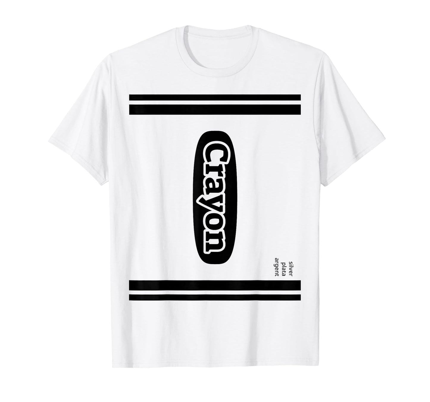 Crayon Silver Group Costume T-Shirt