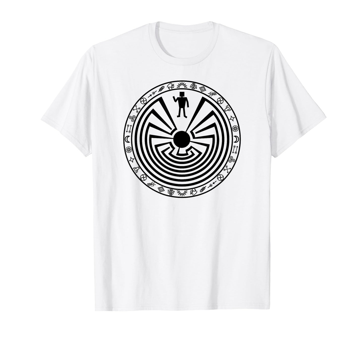 Man in the Maze [black] T-Shirt
