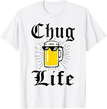 College Beer Lover Gifts: Chug Life 2 Spring Break Beer Fan T-Shirt