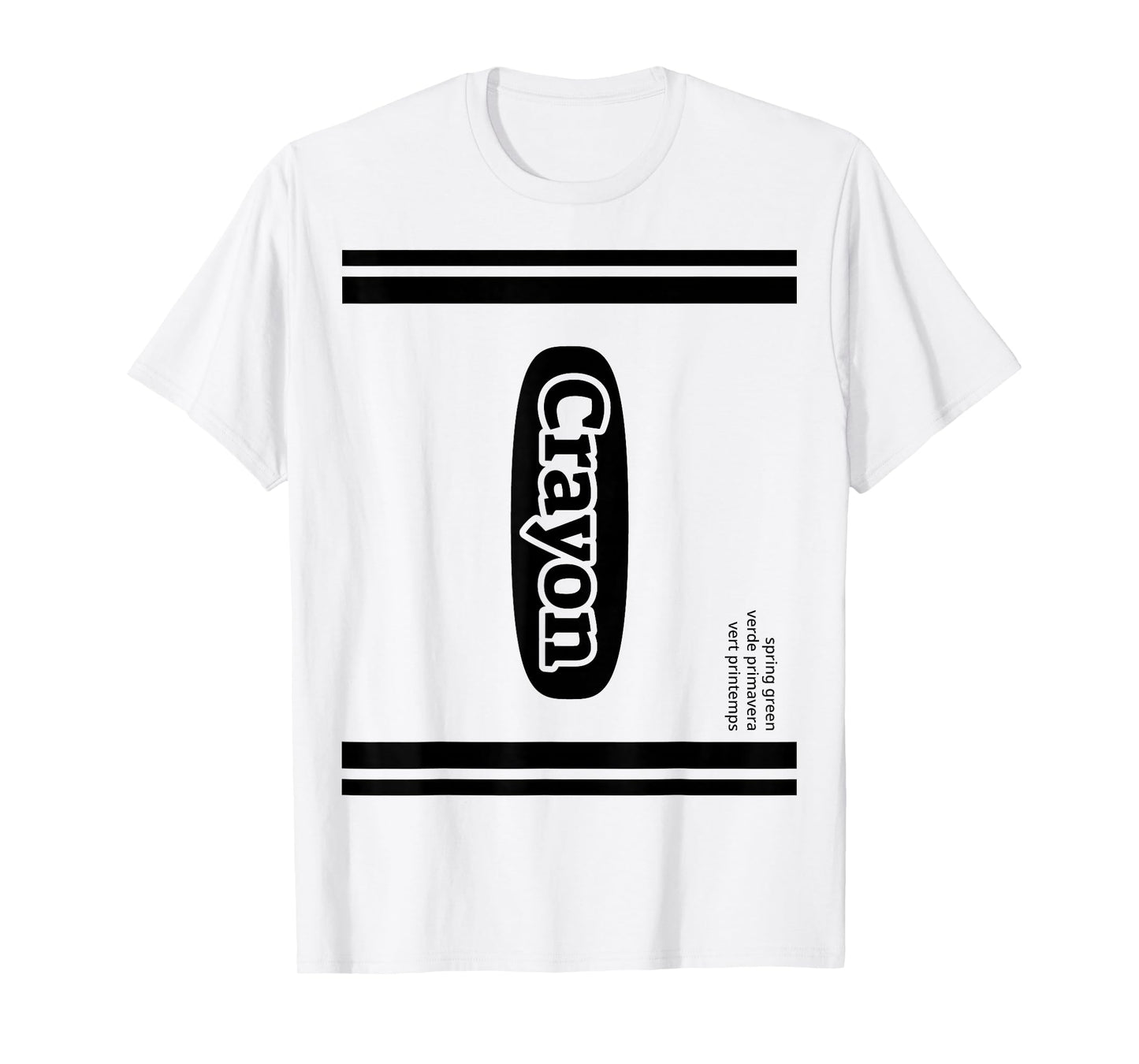 Crayon Spring Green Group Costume T-Shirt