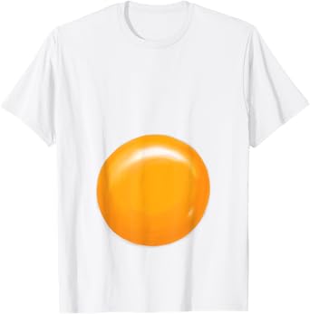 Fried Egg Halloween Costume Shirt - Egg Yolk