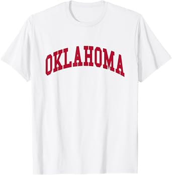 OKLAHOMA - Throwback Design - Classic T-Shirt