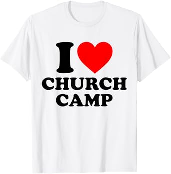 VBS I Love Church Camp Christian Vacation Bible School Jesus T-Shirt