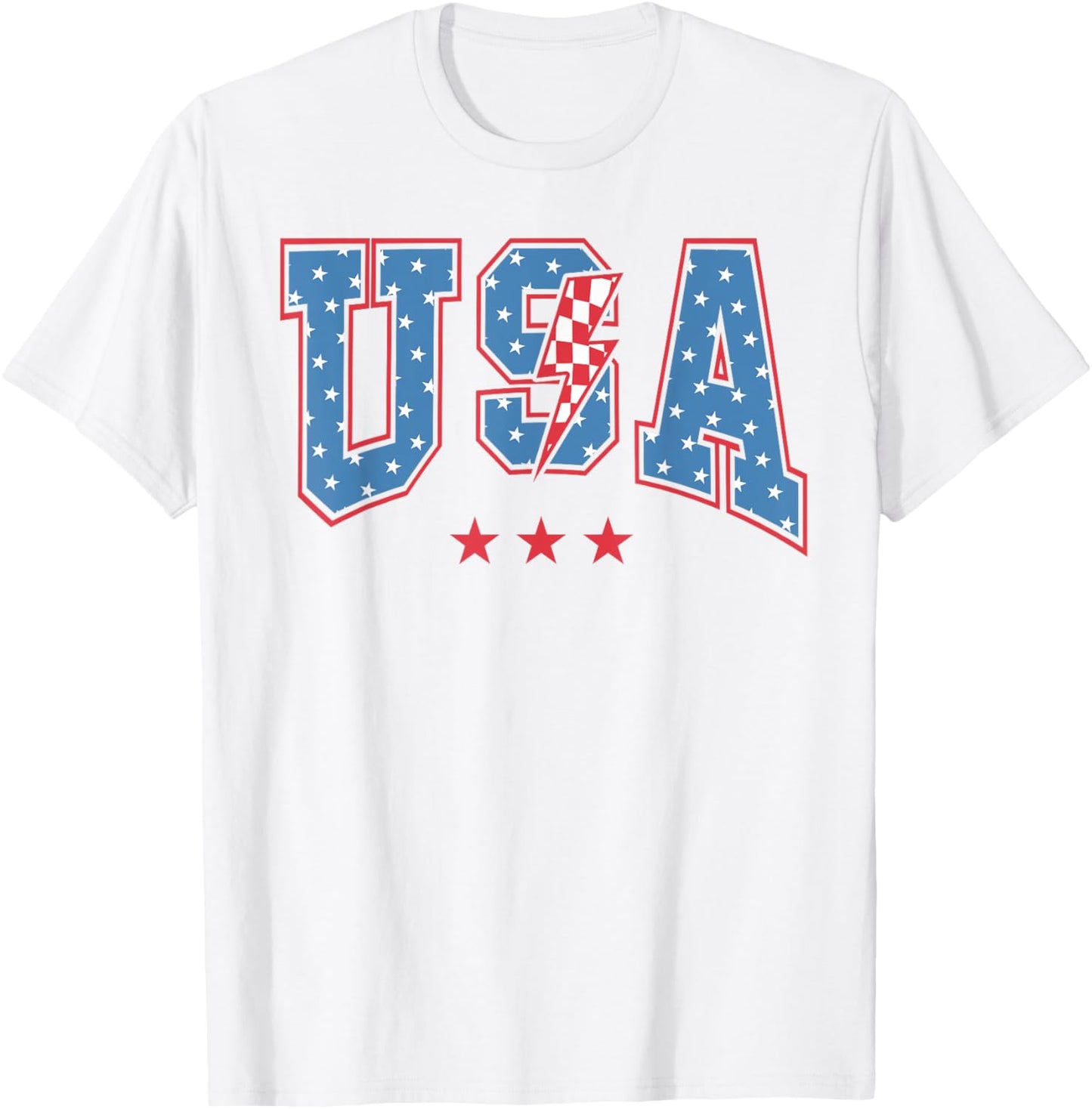 Usa Us Flag Patriotic Funny 4th Of July America T-shirt