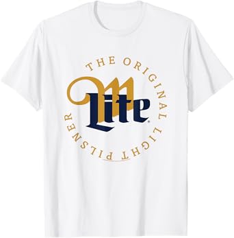 Miller Lite The Original Light Pilsner Vintage Label T-Shirt