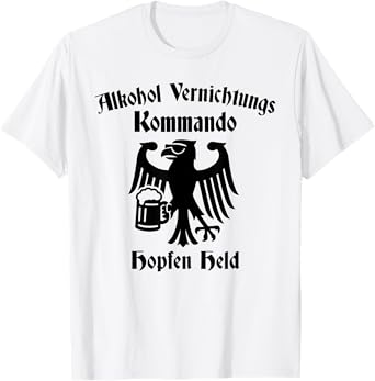 Alcohol Destruction Command X Hopen Held - Delicious Beer T-Shirt