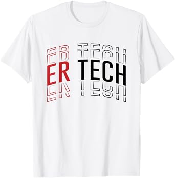 Funny Emergency Department Tech Emergency Room Tech Er Tech T-Shirt