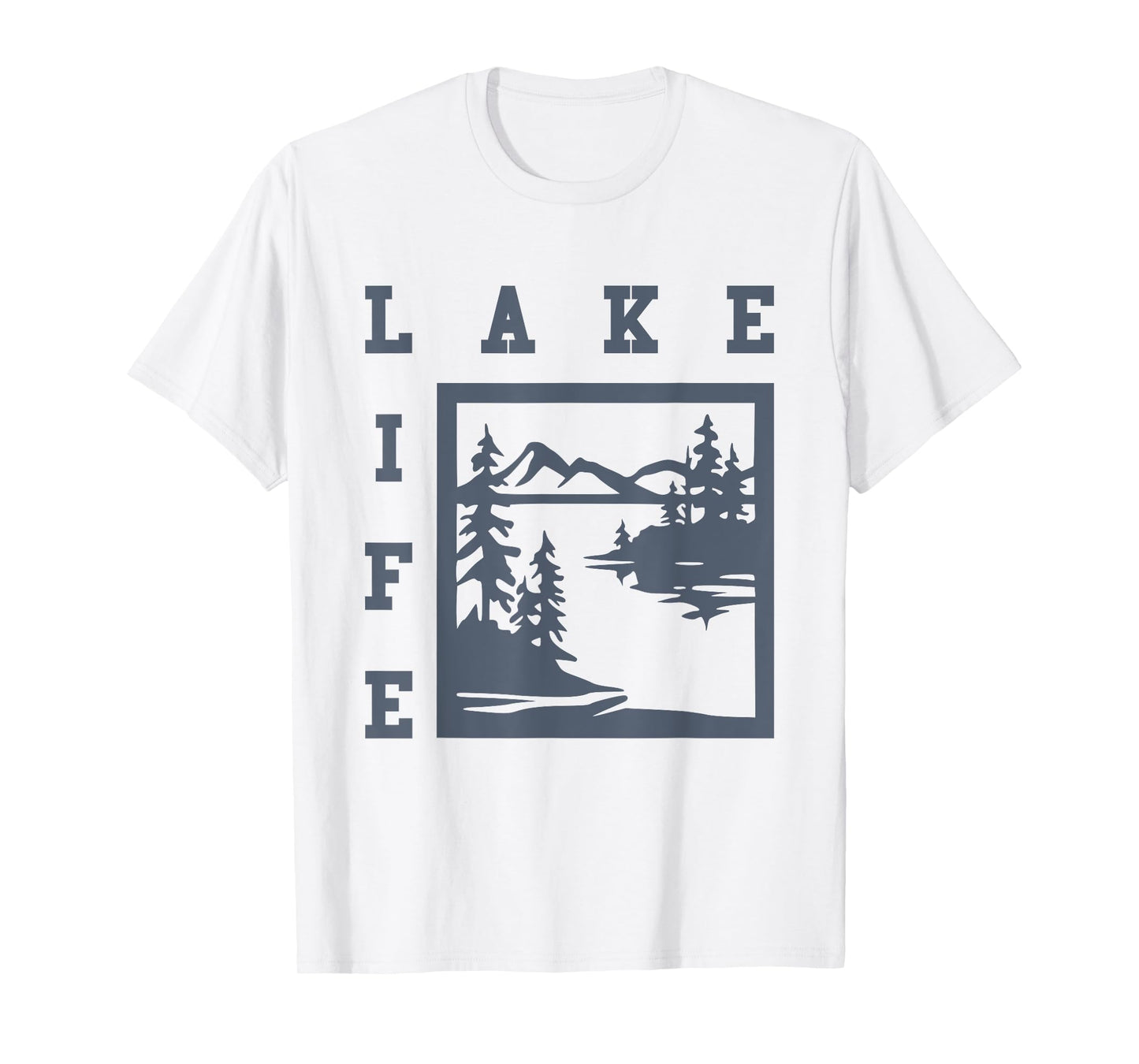 Lake Life Lake Shirt Lakehouse Vacation Boating Lake Bum T-Shirt