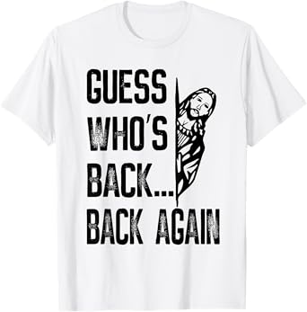Guess Who's Back Back Again Jesus Good Friday Easter Funny T-Shirt