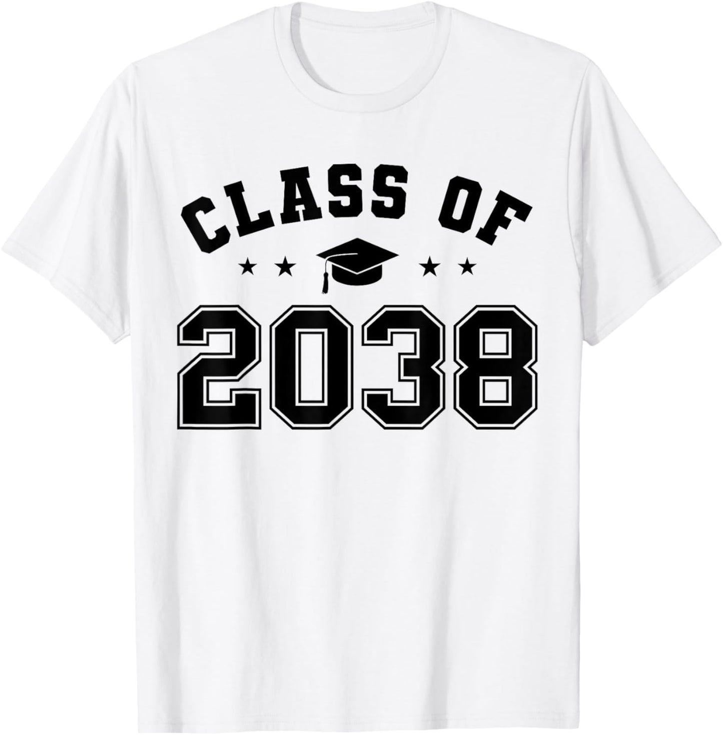 Class of 2038 Grow With Me Funny Kindergarten Back To School Tee | TeeBrew