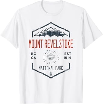 Mount Revelstoke National Park Canada Vintage T-Shirt