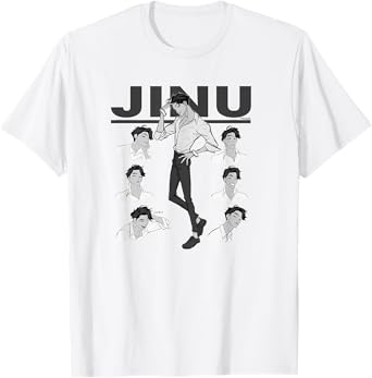 Kpop Demon Hunters Jinu Expressions T-Shirt