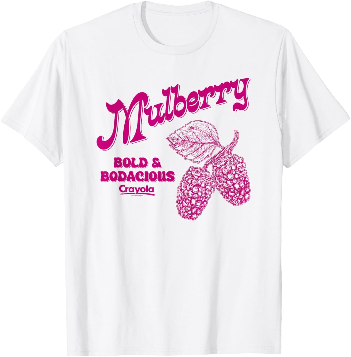 Crayola Mulberry Bold & Bodacious 2025 Limited Edition Tee by TeeBrew