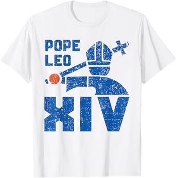 Chicago Pope Leo XIV "Da Pope" Baseball T-Shirt