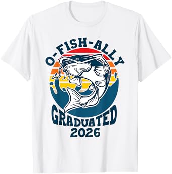 O-Fish-Ally 2026 Graduated Funny Class of 2026 seniors grad T-Shirt