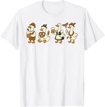 Oktoberfest Silly Goose Germany Beer Festival Men Women T-Shirt