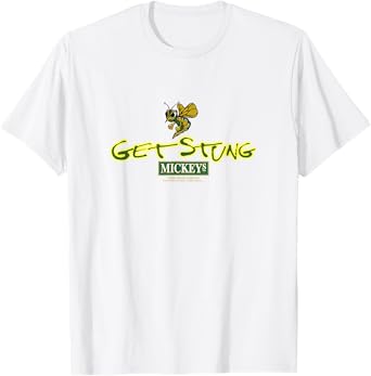Coors Brewing Company Get Stung Mickey's Fine Malt Liquor T-Shirt