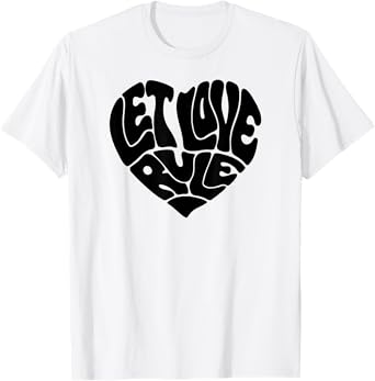 Lenny Kravitz – Heart On White T-Shirt