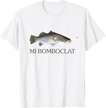Bomboclat Fish Meme Funny Fish Smoking Meme Womens Mens T-Shirt